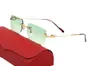 Sunglasses Mens Metal Vintage Eyeglasses Small Square Frames Designer Model Gold Green Fashion Eyewear for Man Driving Uv400 Wholesale Glasses with Box