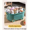 1psc Christmas Gift Duck Sorting Home Cute Shape, Clothes Storage, with Wheels, Box, Suitable for Living Room, Bedroom, Storage Box