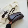 Sac à main pour femme Fi Designer Style Vintage Sacs à bandoulière en cuir Marque Femme Petit rabat Sac à main pour femme S0EQ #