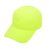 Ball Caps Katoen Honkbal Fluorescerend Voor Bescherming Tegen De Zon Buitensporten Snapba