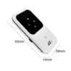 Routery 4G Router bezprzewodowy LTE Portable Car Mobile Broadband Network Pocket 24G 100 Mbps Spot SIM Odblokowane modem WiFi G6087853 Drop del OTW6N