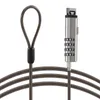 Spoons 4 Digital Universal Lock USB Laptop Security Cable för dator