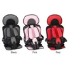 Oreiller bébé siège de sécurité matelas respirant enfant tapis avec ceinture coton infantile pour 9M à 12 ans