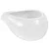 Ensembles de vaisselle Coffee Bar Supplies Kettle Small Milk Container Sauce Pichet Ceramics Gravy Boat