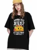 Plus Size Jesus Wanna Letter Printing T-shirt pour femme, vêtements d'été en vrac imprimés de laitue et de gâteau de maïs, persalisés k28O #