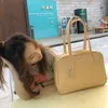 Borsa a tracolla MMBTI JK Fi da donna in pelle Pu stile giapponese Kawaii Borsa tote di grande capacità Borsa estetica casual vintage y0YK #