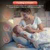Cdycam 3,5 pouces sans fil vidéo bébé moniteur vision nocturne surveillance de la température 2 voies audio parler bébé nounou caméra de sécurité 240326