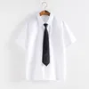 uomini maschi JK Sailor High School Uniform Set Studenti Ragazzi Harajuku Preppy Style Top camicetta pantaloni a vita alta M6t6 #