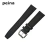 20mm 21mm 22mm Neues schwarzes grünes Nylon- und Leder-Uhrenarmband für IWC-Uhren203M