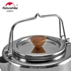 Kamp Mutfak NatureHike Kamp Tencere Seti Kettle Set Açık Pot Tanda Takımı Kiti Seyahat Mutfak Mutfak Tesisleri Yürüyüş Piknik Tenceresi Pan Kettle 240329