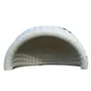 wholesale Personalized Stage Marquee Inflatable Dome Igloo Tent 10mD (33ft) Luna Disco Trade Show House Building With Continuous Inflating Blower-001