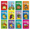 Dessin Peinture Fournitures 12 Livres Ensemble Enfants Coloriage D Livre Voiture Animaux Fruits Carnet Éducatif Jouet Pour Enfants Garçons Filles 2 À 6 Dhtgx