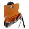 TOP Fashion 3a designer bag Brie Leather Shoulder purses Women handbag Chain Underarm Size 23CM Retro Saddle Bag