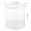 Take Out Containers Container Transparent Cake Box Cupcake Stand Tall Boxes PCV Baking Packing Case