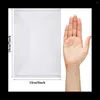 Sacos de armazenamento 21 PCS Clear Stamp e Die Pockets Cut Bag Scrapbooking Envelopes (5 x 7 polegadas)