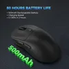 Kysona M600 PAW3395ワイヤレスBluetooth GamingEsports Mouse 55G 26000DPI 6ボタン光PAM3395ラップトップ用コンピューターマウスPC 240314