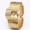 Créativité mode luxe dames montres-bracelets haut de gamme bracelet en acier doré étanche femmes Bracelet montre Zegarek Damski 22288O