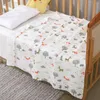 Blankets Swaddling Ddling Baby Blanket Born Gauze Soft Solid Bedding Set Cotton Quilt 6 Layer 110X110Cm Towelblankets Drop Delivery Ki Dhos0