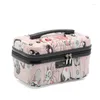 Cosmetic Bags 16IN 17IN 18IN Women's Portable Travel Large Capacity Waterproof Wash Bag Cosmetics Storage Box Password