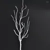 Decorative Flowers Artificial Tree Branch Wood White Small Dried Branches Home El Venue Decoration For Wedding Party Plants