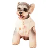 Vêtements pour chiens Pet Automne et hiver Ours chaud Mignon Teddy Schnauzer Poméranie / Bichon Frise Down Gilet sans manches