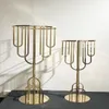 Party Decoration Supplies Floral Arrangement Stands Metal Flower Holder Gold Centerpieces For Table Centrepieces 709 Drop Delivery Hom DH8QH