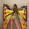 adult Nightclub Female Singer Sexy Butterfly Wings Jumpsuit Gogo Dancer Rave Outfit Jazz Dance Bodysuit n87K#