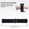 20m/22mm band för Samsung Galaxy Watch 5/Pro/4/Classic/Active 2 Elastic Bohemian Armband Huawei GT/Amazfit GTR-GTS-4-3-2E Rem