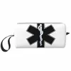 女性のためのEMT Star of Life Toyreatryバッグ救急救命士メイクアップ化粧品オーガナイザーLady Beauty Storage Bags Dopp Kit Case Box B8HH＃