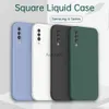 Étuis de téléphone portable Caméra Protéger Étui souple pour Samsung Galaxy A30S A50 A50S A70 Silicone liquide Couples Couverture A 30 50 70 S E yq240330