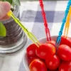 Engångsgäst 50st plastfruktkakor efterrätt gaffel Party Tabeller Multikolor