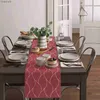 Table Runner Simple Fashionable And Modern For Dresser Farmhouse Style Dinner Party Holidays Home Decoration yq240330