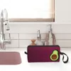 Personnalisé Funny Avocat Trousse de toilette pour femmes Fruits Vegan Cosmétique Maquillage Organisateur Lady Beauté Sacs de rangement Dopp Kit Case Box x4Kx #