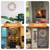 Decorative Flowers House Decorations Home Christmas Door Wall Pendant Xmas Garden Ornament Front Wreath