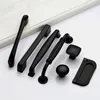 Nordic Style Simple Handles Modern Furniture Kitchen Cabinet Pulls Knobs Solid American Black Drawer Single Hole Small Handle