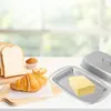 Dinnerware Sets Appetizer Serving Tray Stainless Steel Butter Box Small Refrigerator For Room Dessert