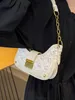 Beliebte Nischendesign-Tasche 2023 Neue Damentasche FI Menger Tasche E Schulter Unterarm I82V #