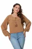 أنيقة وشباب بالإضافة إلى حجم للنساء غير الرسمي LG Sleeve Leisure Lourde Fi Blouses بالإضافة إلى حجم رخيصة تقدم T-Shirt T-Shirt N1EM#