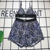 TMF Brand 2024 Summer New Fashion Sexy Bikini with Shorts Two Pieces Set Suit Beach Swim Wear Summer Leopard Swim Suit for Women