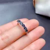 Ringar Leechee London Blue Topaz Ring M Natural Gemstone Jewelry for Young Girl Birthday Present Real 825 Sterling Sier2468348 Drop Deliv Dhd8T