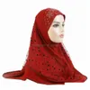 Czapki czapki/czaszki muzułmańskie kobiety hidżab instant szalik jeden kawałek amira islamska chustka szal turban modlitwa hidżabs ni dhgarden dhaqg