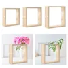 Frames Decorative Floating Po Frame Display Case DIY Desktop Stand