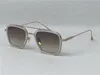 New Fashion Design Man Square Sunglasses 006 Acétate et cadres métalliques Style de popula