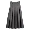 women Plus Size L-5XL Prom Party Pleated Skirt High Waist jk Uniform Lg Skirts Female 2024 Summer New Clothing Large 3XL 4XL Z8vO#