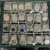 Horloges D31 Luxe herenhorloge 4130 uurwerk horloge voor heren 3255 montre de luxe Mosang steen ijs VVS1 GIA horloge Diamond watchs268g