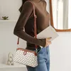 women's 2023 New Fi Crossbody One Shoulder Menger Bag Cross Border Middle Aged Mom Soft Leather Small Square Purse Bag A3jp#