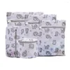 Tvättpåsar fina sömmarvårdstillbehör Zipper skyddande täckmask på väskan kläder inte forma permeabel tvättkorg behå