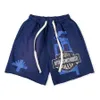 Vertabrae Shorts Jogger Summer Pant For Men Women Drawstring Printed Short Pants Holidays Cotton Clothing 24SS