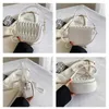 bag For Women Fi Boutique Pleated Candy Colour Saddle Shoulder Bag Wedding Prom Party Travel Holiday Crossbody Clutch Purse Z3Ea#