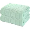 Towel YEBON ProC 2Pcs Baby Muslin Bath Towels Super Soft Cotton 6 Layers Infant Born Swaddle Blanket 41.3 X41.3 Inches